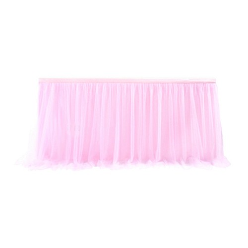 Tulle table jupe - table,