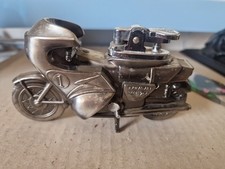 Briquet à Gaz en Métal - Représentation d'une Moto Kawa. Mach 750- Vintage
