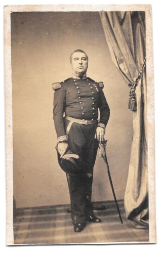 Photo cdv capitaine - photo, de