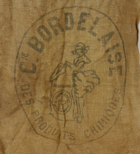 Ancien rare sac toile - en,
