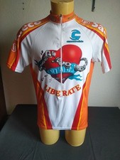 Maillot vélo cyclisme Cycliste vintage Saeco Cannondale Liberate Taille L Tbe
