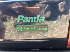 Fiat Panda 141 - emblème - logo Sergio Tacchini