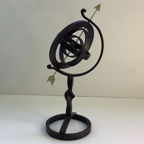 Globe armillaire fer forge - armillaire,