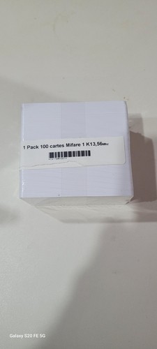 100 cartes rfid - 100,