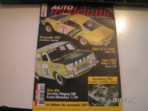 Auto modélisme n 123 les - auto,
