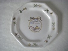 superbe ASSIETTE patronymique