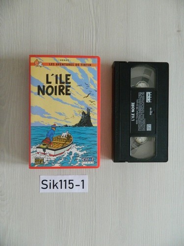 Vhs tintin ile noire - vhs,