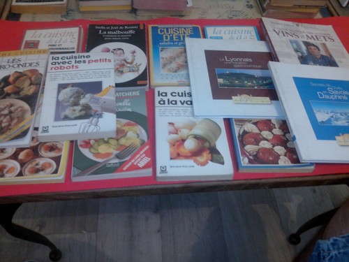 Lot livres de cuisine - de, 13