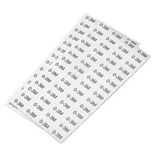 0-3 Mois Vêtements Dimension Autocollant Étiquette Vêtements 2 Feuille