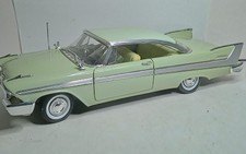 ERTL 1/18 PLYMOUTH FURY 1958 AVEC DÉFAUTS SANS BOITE gé
