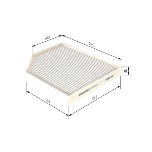 Filtre air habitacle - filtre,