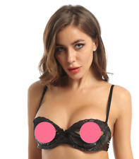 Soutien-gorge noir ouvert