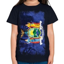 New York État Drapeau Grunge