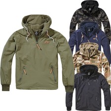 Brandit Coupe-Vent Luke S-5XL Veste Imperméable Hommes Extérieur Veste Transfert