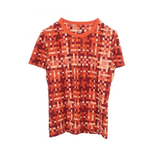 Shirt col rond carreaux - t-shirt,