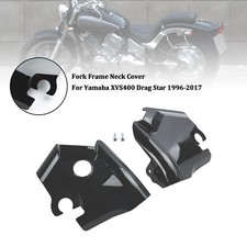 Cache-col de fourche pour Yamaha XVS400 XVS650 Drag Star V-Star 650 97-03 Black