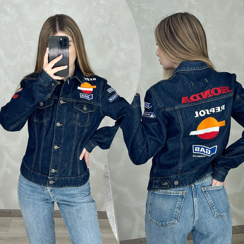Veste denim gaz - veste, honda