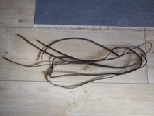 PAIRE DE LACET CUIR DE BRODEQUIN OU BOTTE A LACET DE PILOTE MLE 1915