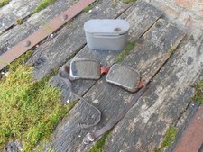 Ancienne paire de lunette de conducteur - mècanicien locomotive-  vapeur SNCF