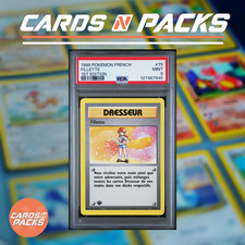 Carte Pokemon Fillette 75/102 Set de Base Edition 1 PSA 9 MINT 🇫🇷