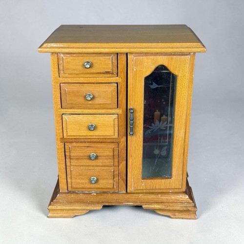 Armoire boite bijoux vintage - a,