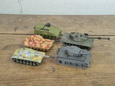 Jouet Ancien Lot De 5 Char Militaire Dinky Toys Solido Corgi Toys