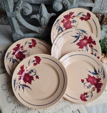 5 ANCIENNES ASSIETTES PLATES