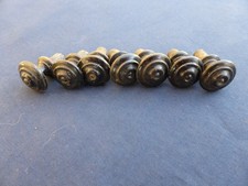 Petits boutons bois tourné - 7,