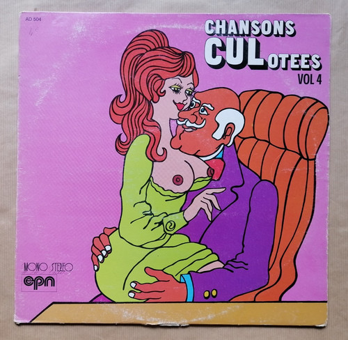 Chansons culotées vol - culotées, lp