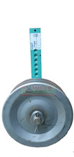 Roue Jockey De Profondeur' Pour Grubber D.300MM En Fer Tiller