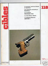CIBLES N°118  ARMES TIR