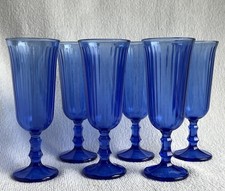 SERIE DE 6 FLUTES A CHAMPAGNE