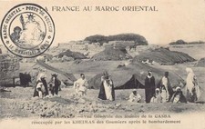 La France au Maroc Oriental - GUERCIF - Vue générale des ruines de la Casbah réo