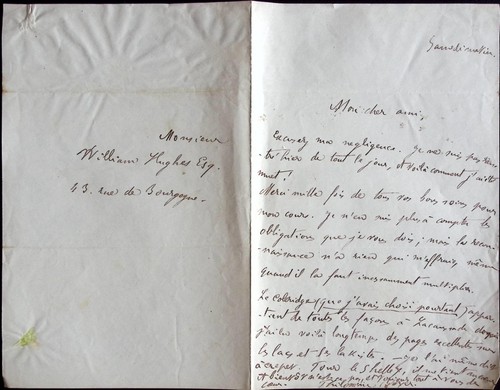 Autographe philoxène boyer - autographe,