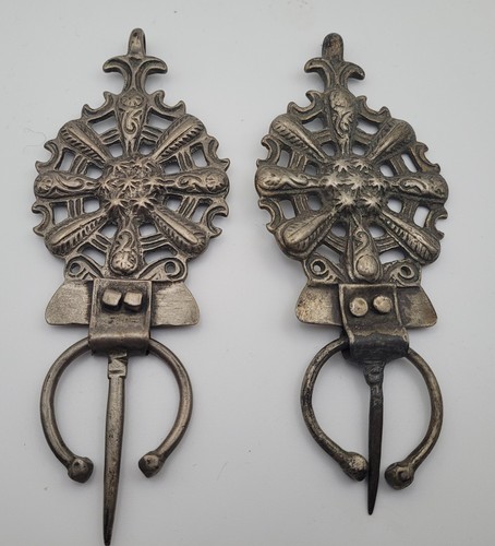 Ancienne paire fibules - paire, de