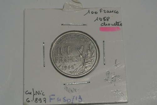 Rare 100 francs - 100, chouette