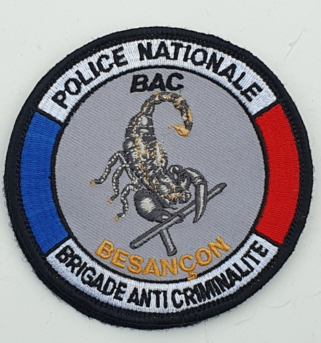 Police nationale tissu bac - police,