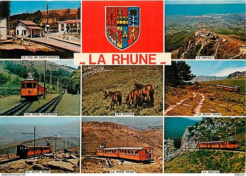 Carte postale la rhune - -,