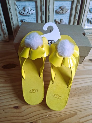 Ugg flip flops tongs jaune - flip,