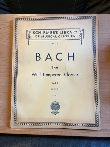 Bach clavier bien - bach,