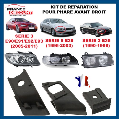 Patte fixation phare avant - patte, de