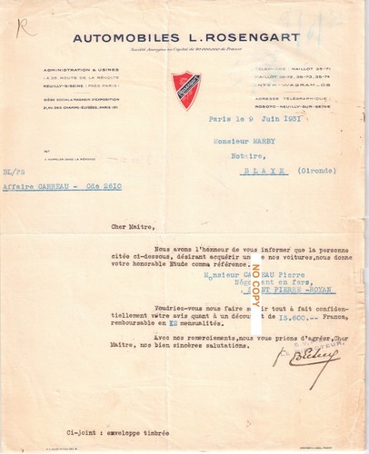 Beau document 06 - beau, 09/06/1931