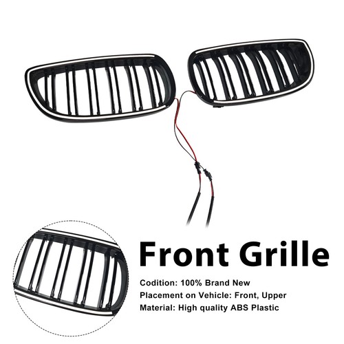 Gloss black front - gloss, kidney