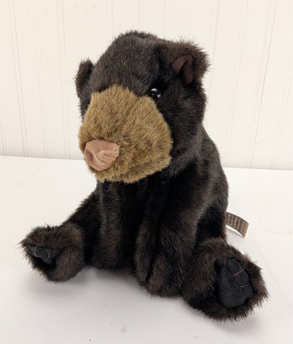 Folkmanis small black bear - small,