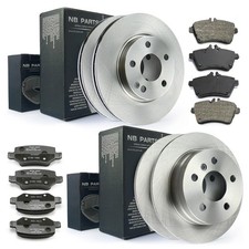 Disques de Frein Plaquettes avant Arrière pour Mercedes Classe A W169 B W245