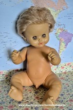 Poupée Clodrey "petit frère", 50 cm, sexué, 1970/1980  marqué 2020 - 6929