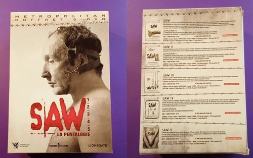 Coffret dvd saw la - coffret, 5