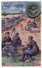 CPA PUBLICITE BERGOUGNAN LE