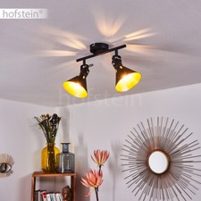 Plafonnier Vintage Lampe à suspension Lustre Lampe de chambre à coucher en métal