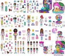 Poupées et accessoires Mattel Polly Pocket - ensembles assortis -...